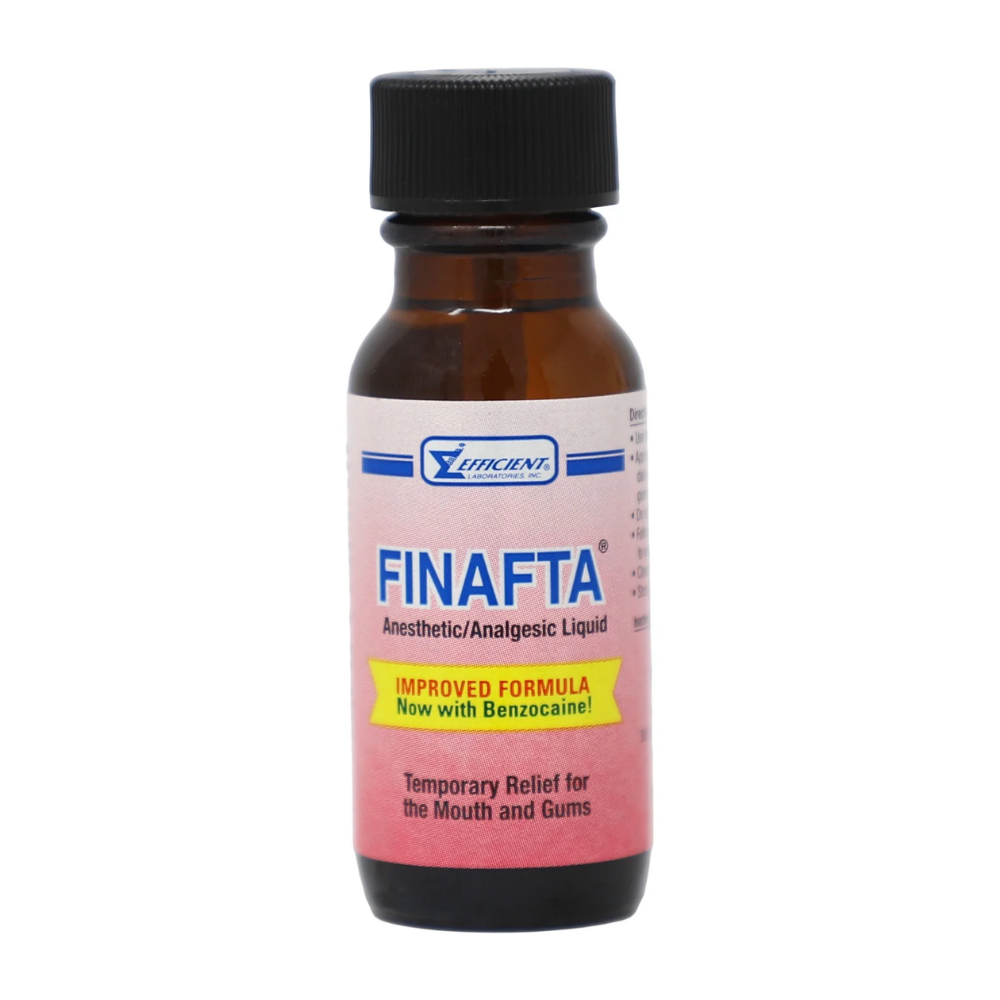 Finafta Oral Anesthetic Liquid Treatment (0.5oz) by Farmacias Savia