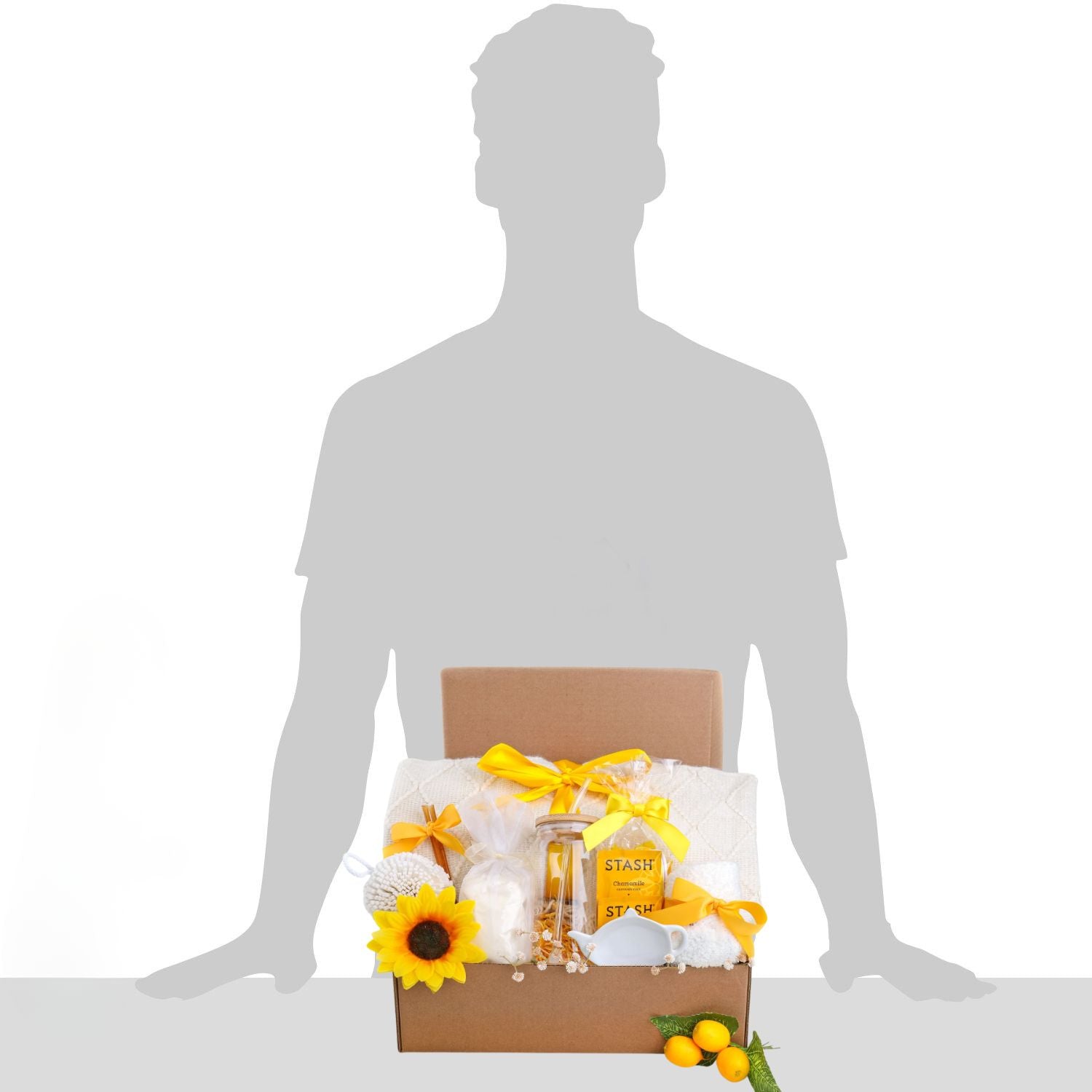 My Sunshine Self Care Gift Box by Alder Creek Gift Baskets
