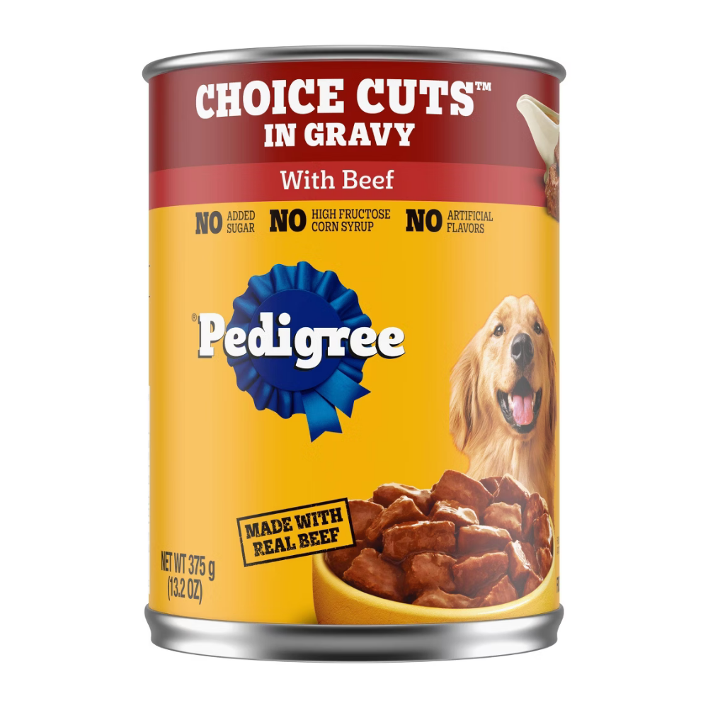 Pedigree Choice Cuts in Gravy with Beef Wet Dog Food (13.2 oz) by Farmacias Savia