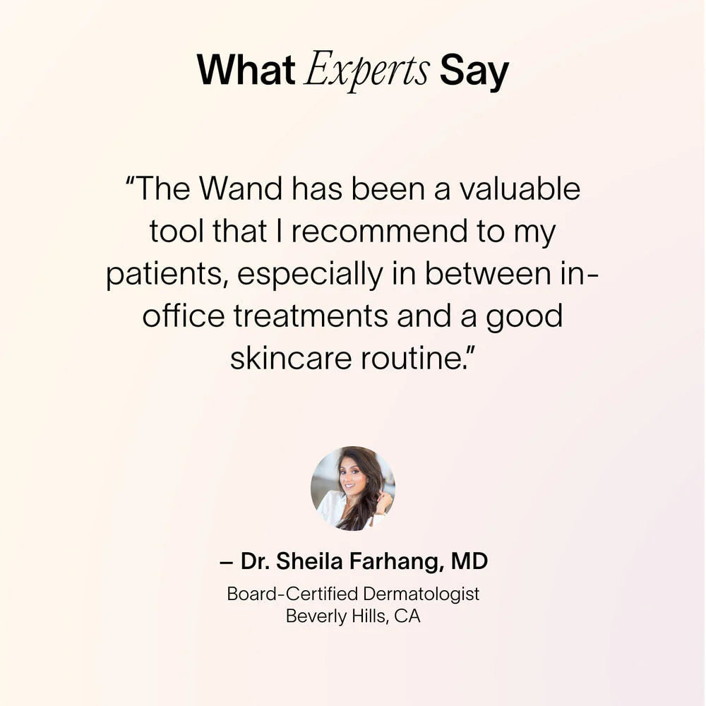 4-In-1 Radiant Renewal Skincare Wand with Red Light Therapy by Korean Skin Care