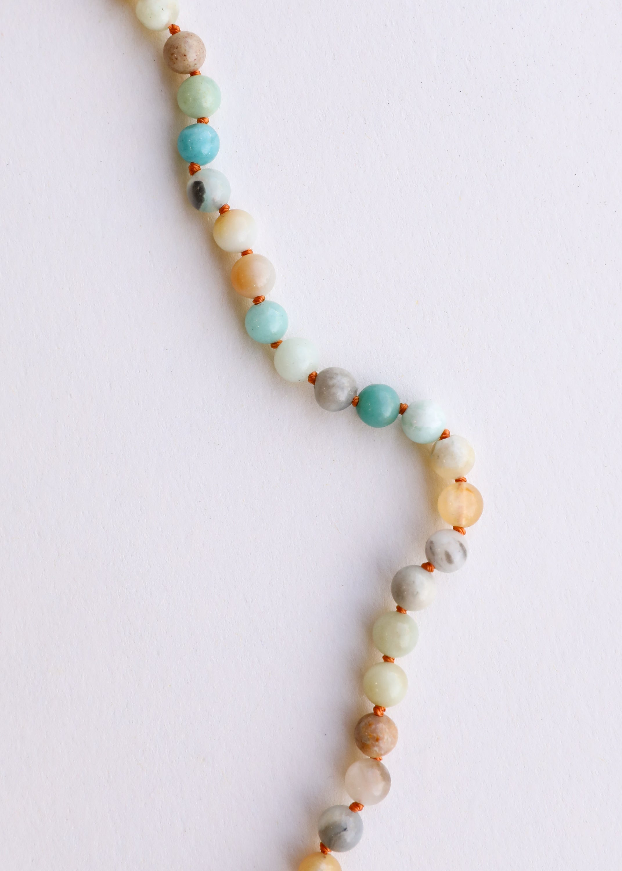 Natural Amazonite Gemstone || Beaded Necklace by CanyonLeaf