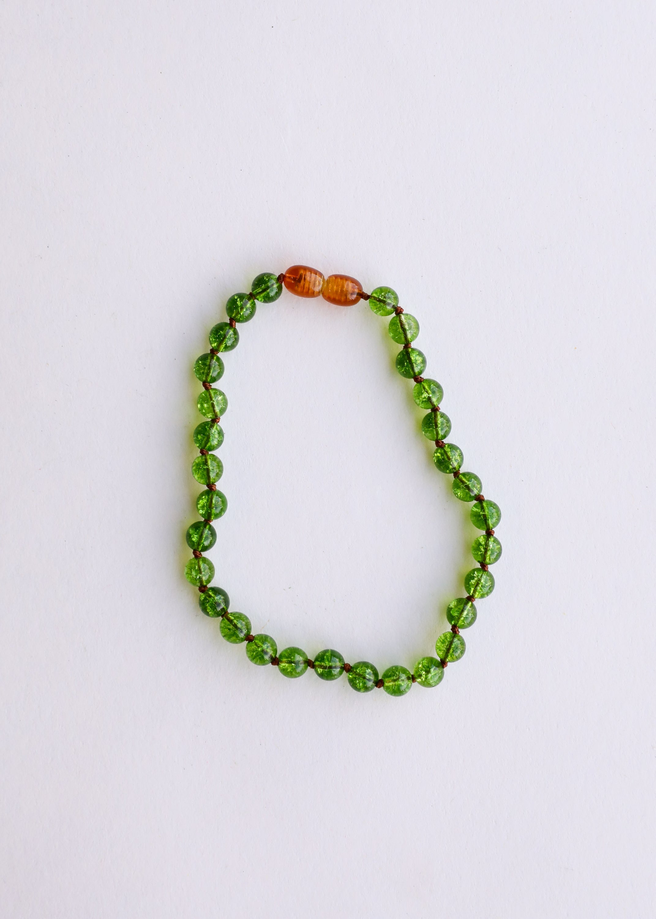 Pure Gemstone + Peridot || Anklet or Bracelet by CanyonLeaf