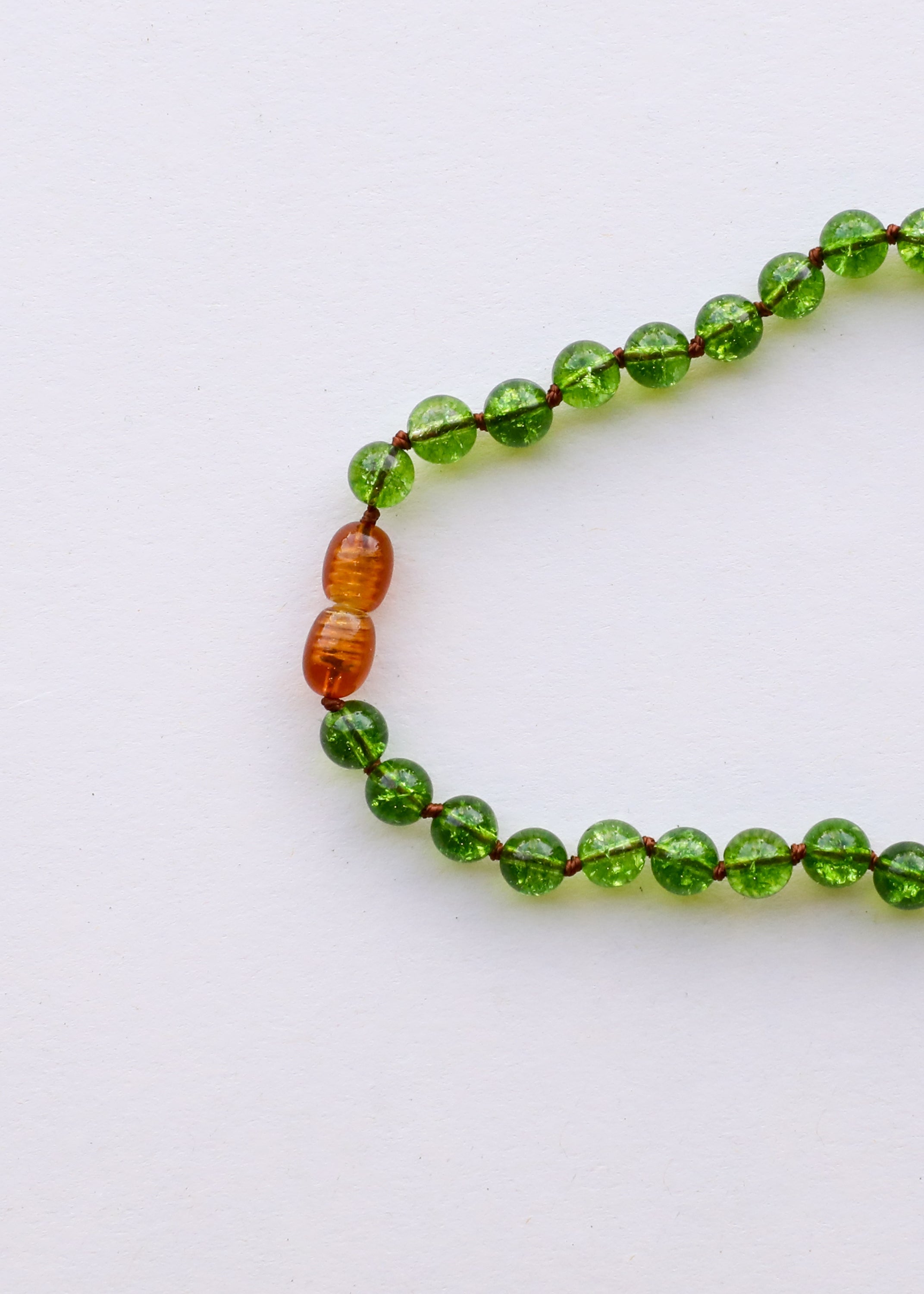 Pure Gemstone + Peridot || Necklace by CanyonLeaf