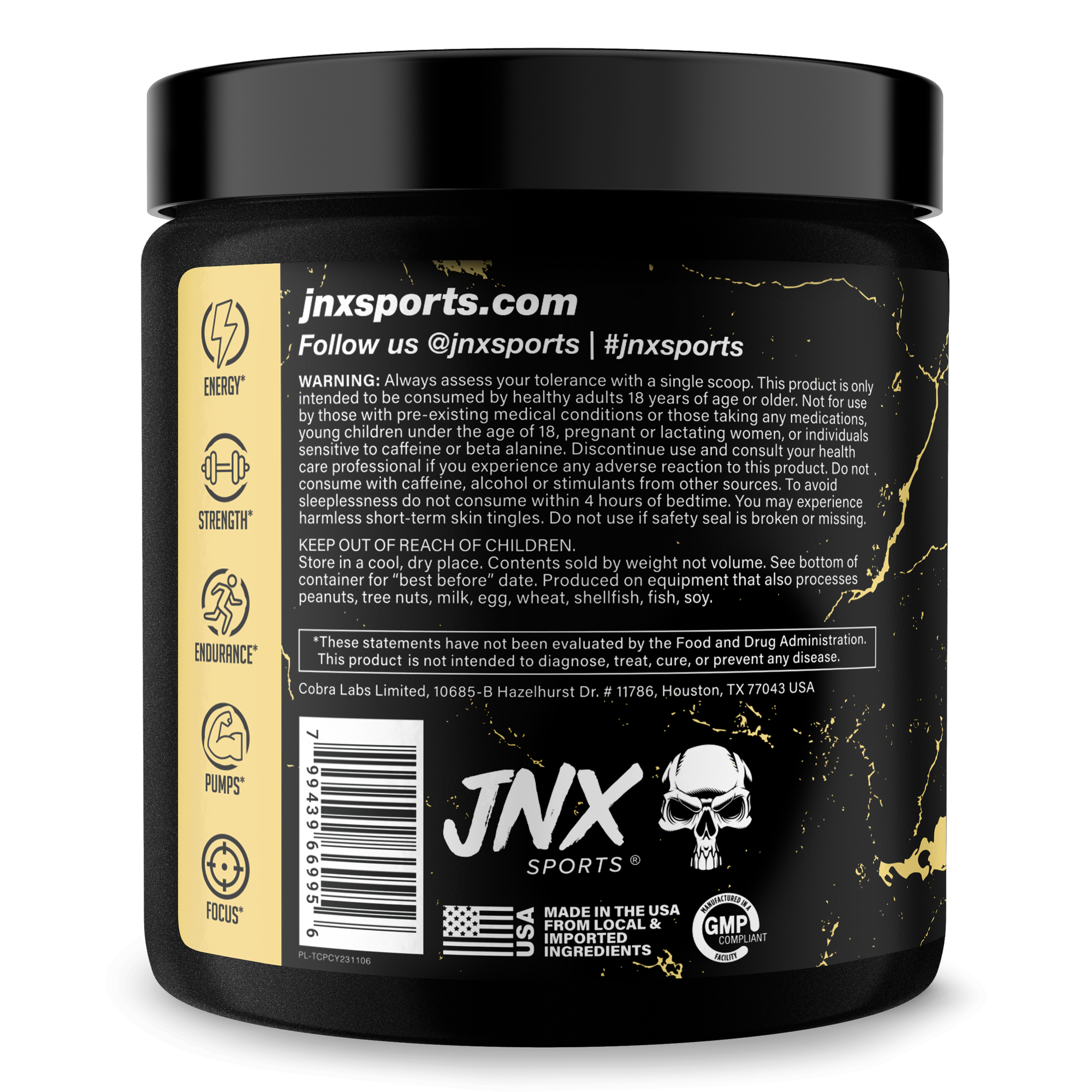 The Curse! Pre-Workout by JNX Sports