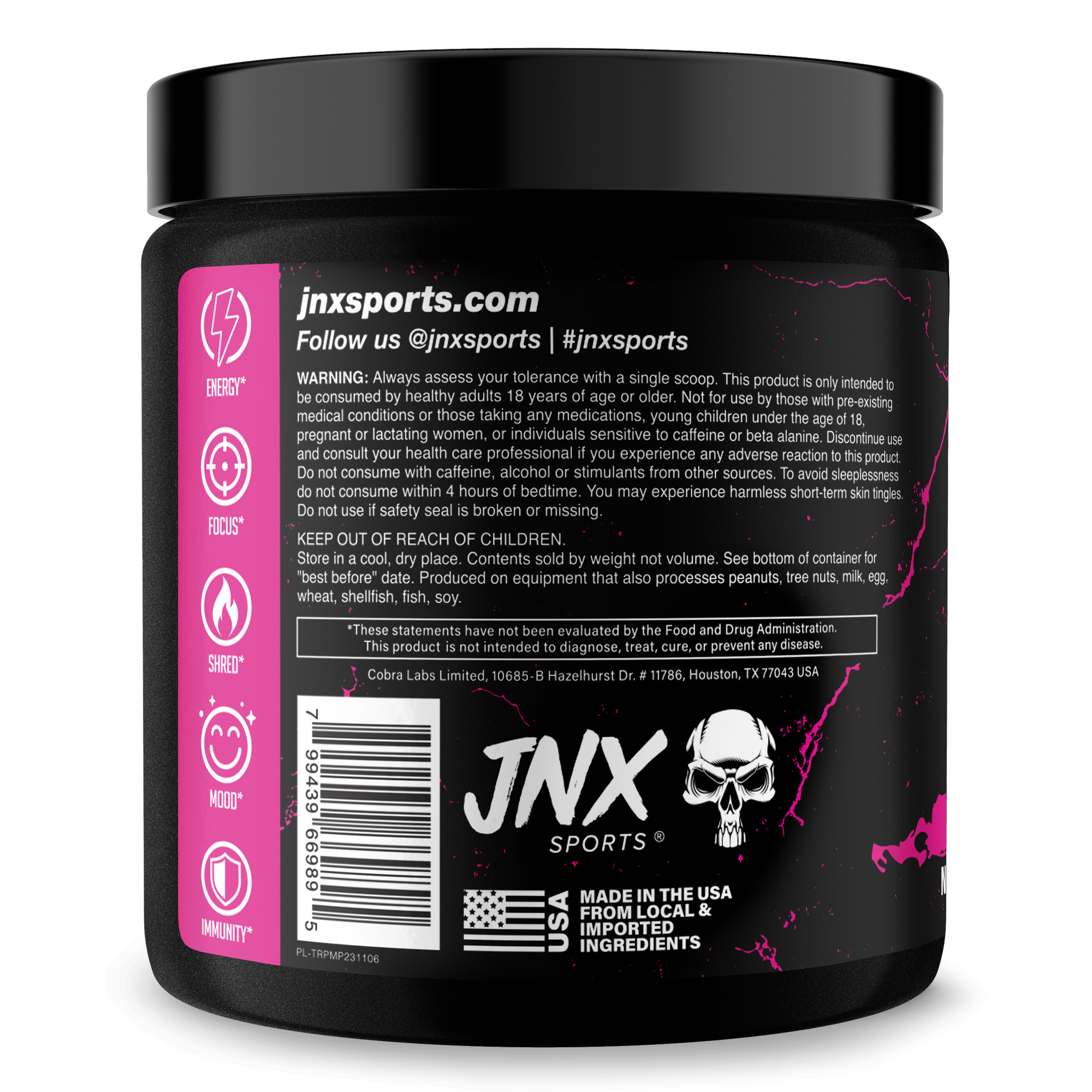 The Ripper! Fat Burner by JNX Sports