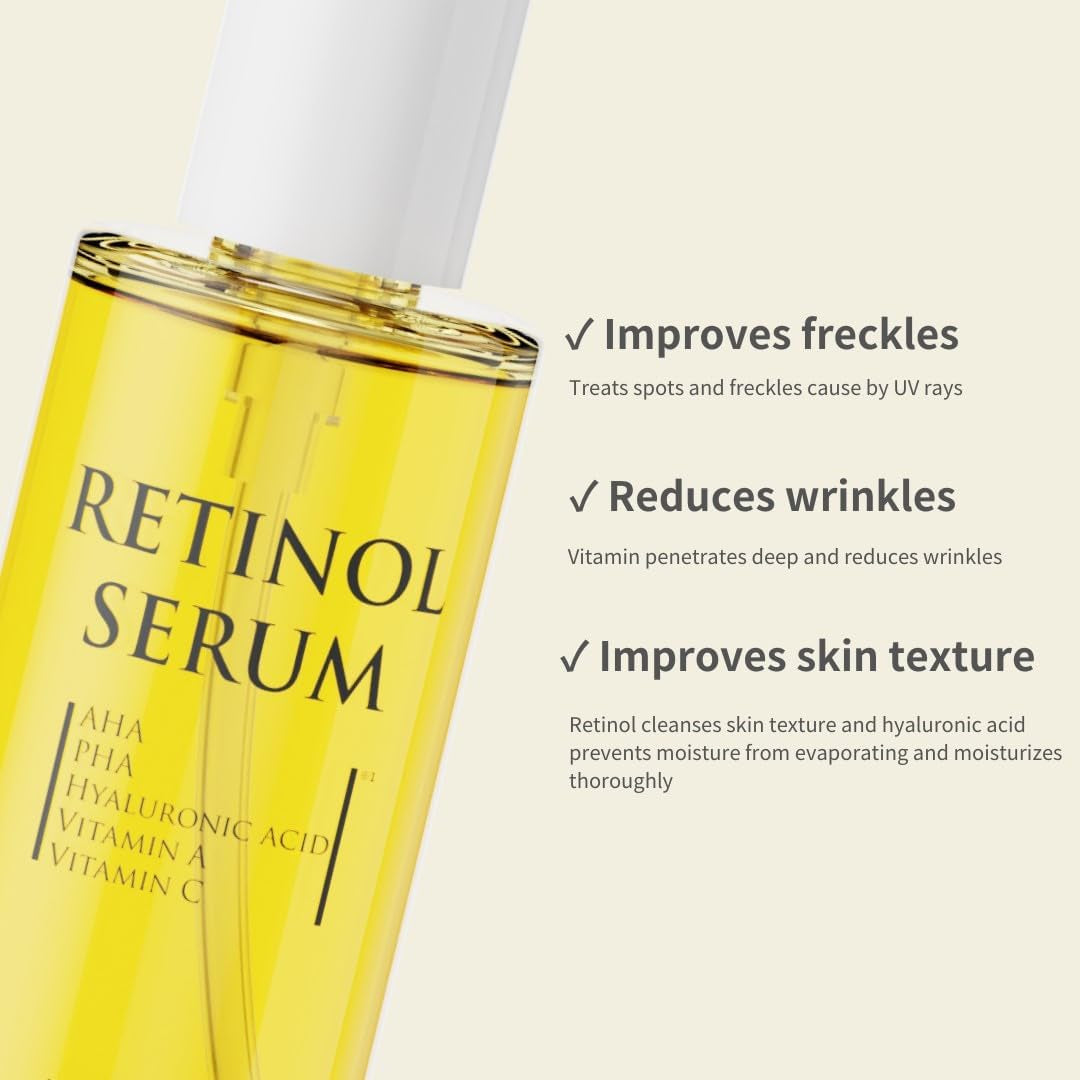 Retinol Serum/Skin Moisturizer/Facial Moisturizers/ Official/Korean Cosmetics/Korean Skin Care/Retinol by Korean Skin Care