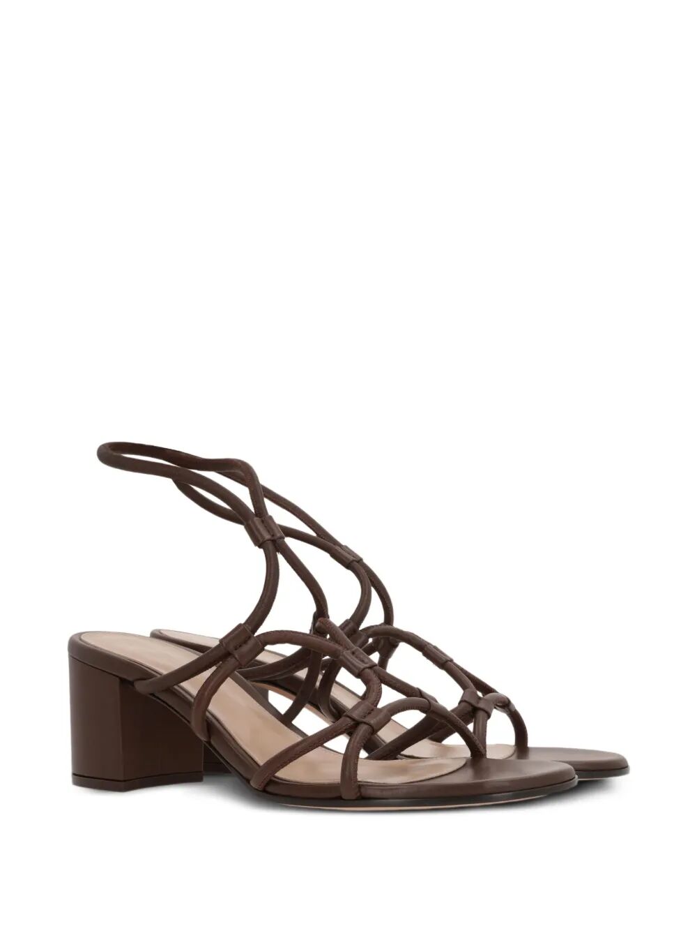 Gianvito Rossi Women Multi-Way Strap Heeled Sandals 65 by Luosophy