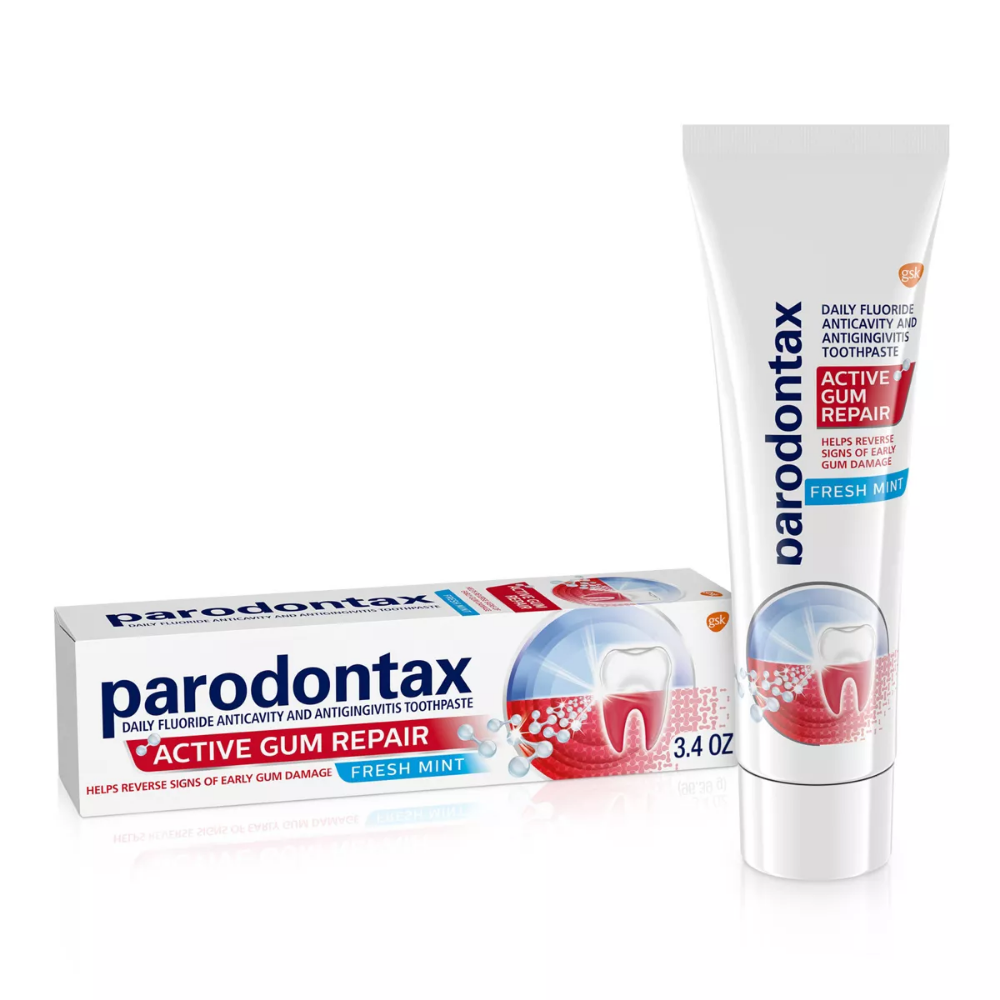 Parodontax Active Gum Repair Fresh Mint Toothpaste (3.4 oz) by Farmacias Savia