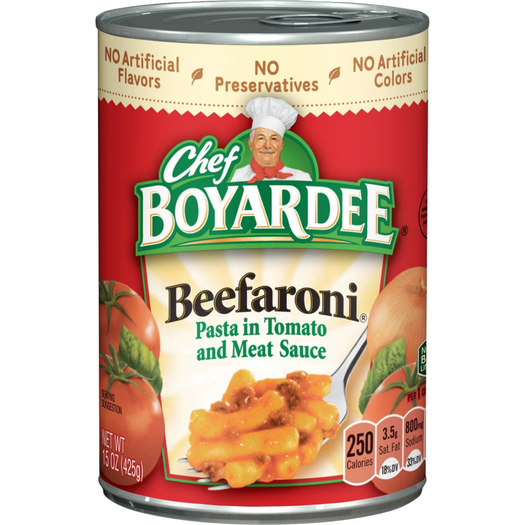Chef Boyardee Beefaroni Pasta in Tomato & Meat Sauce (15oz) by Farmacias Savia