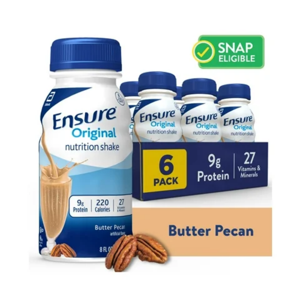 Ensure Original Nutrition Shake Better Pecan (8oz 6pk) by Farmacias Savia