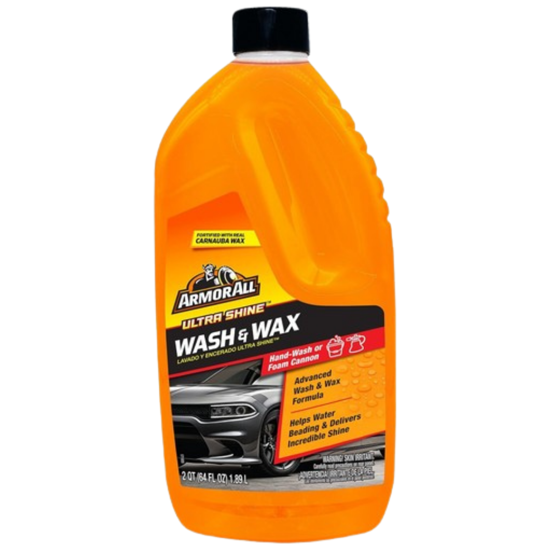 Armor All Ultra Shine Wash & Wax (64oz) by Farmacias Savia