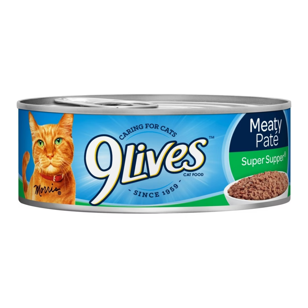 9Lives Meaty Paté Super Supper Wet Cat Food (5.5oz) by Farmacias Savia
