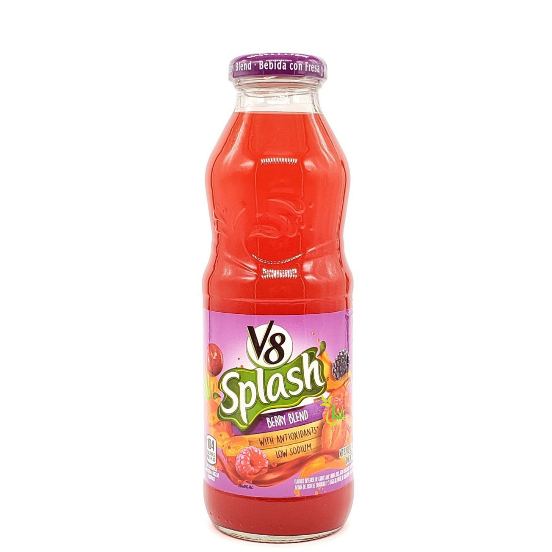 V8 Splash Berry Blend Juice Beverage (16oz) by Farmacias Savia
