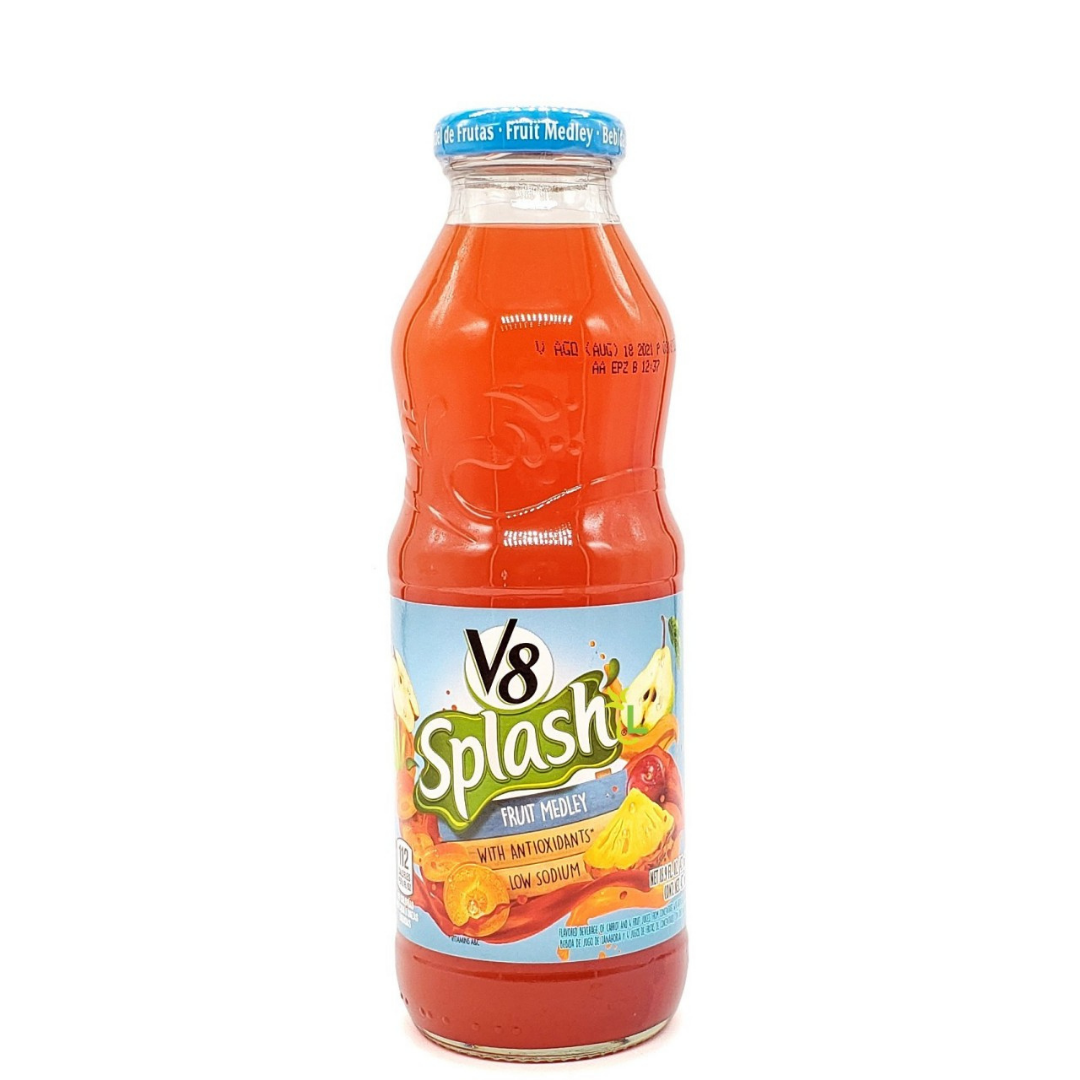 V8 Splash Fruit Medley Juice Beverage (16oz) by Farmacias Savia