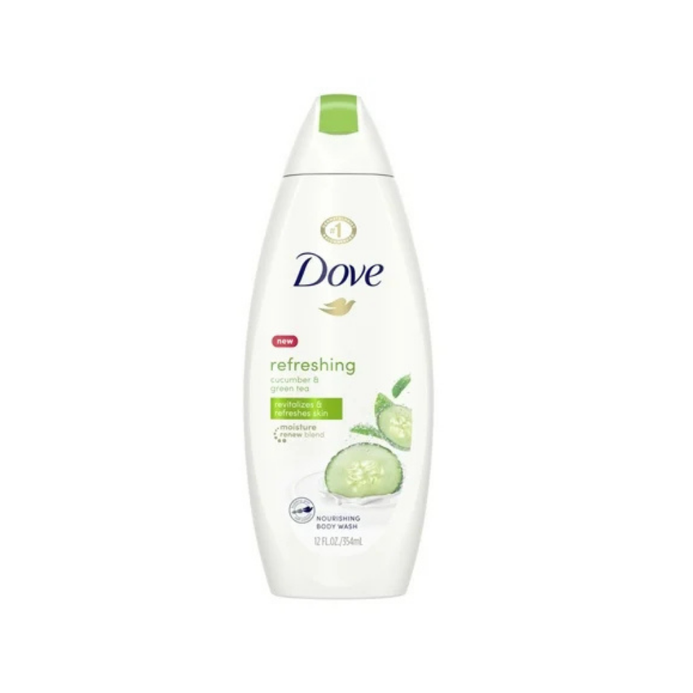 Dove Refreshing Body Wash Cucumber & Green Tea (12 oz) by Farmacias Savia