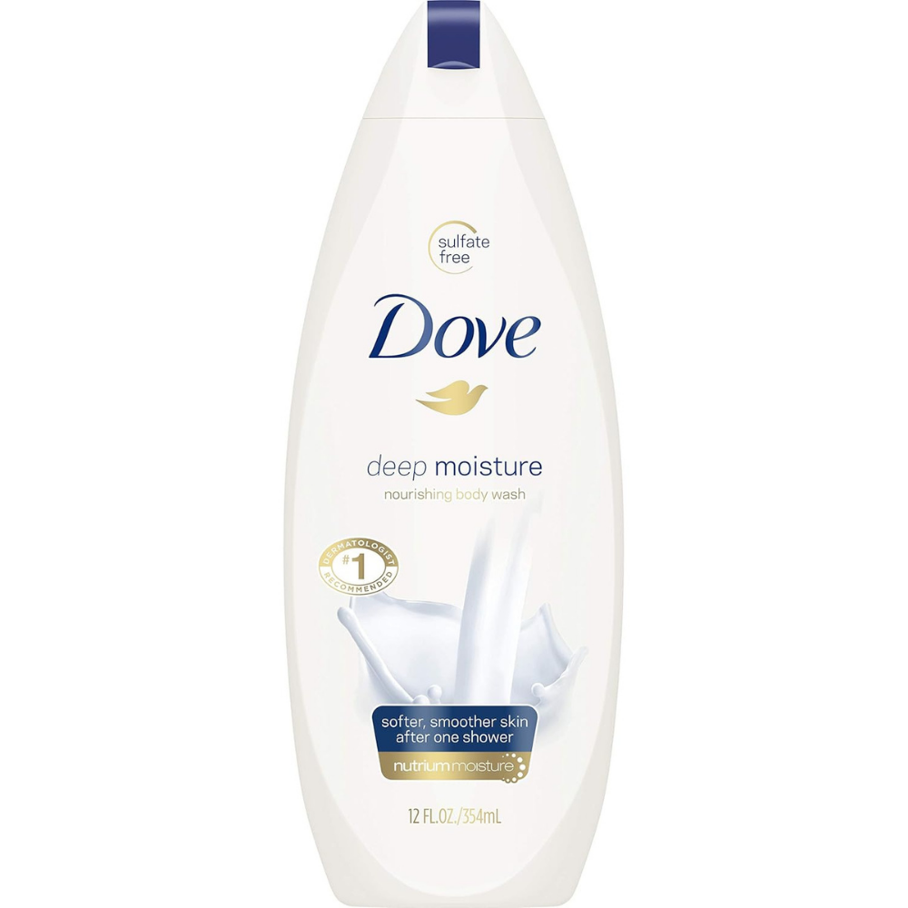 Dove Deep Moisture Nourishing Body Wash (12oz) by Farmacias Savia