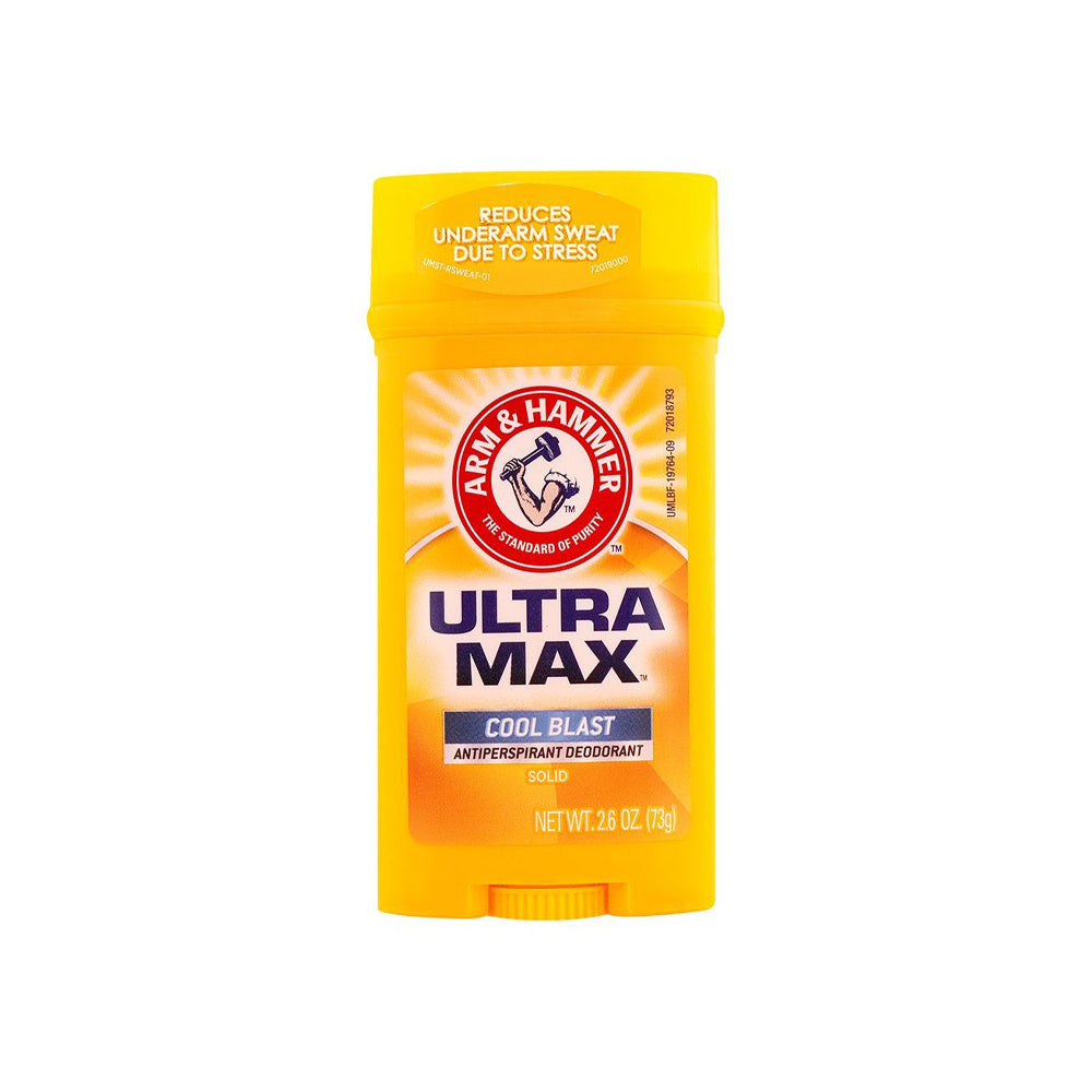 Arm & Hammer Ultra Max Antiperspirant Deodorant, Invisible Solid, Cool Blast by Pasteur Pharmacy