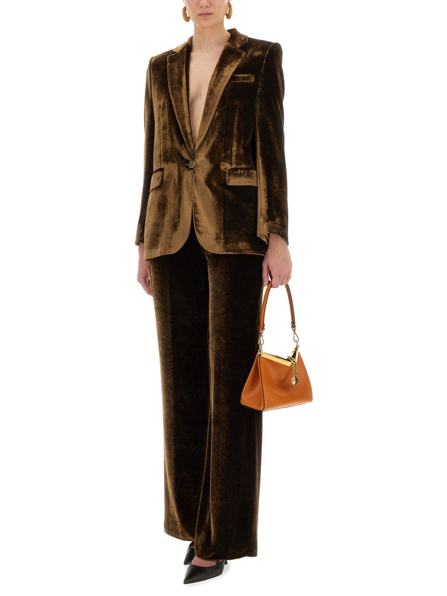 Etro Women Velvet Pants by Luosophy
