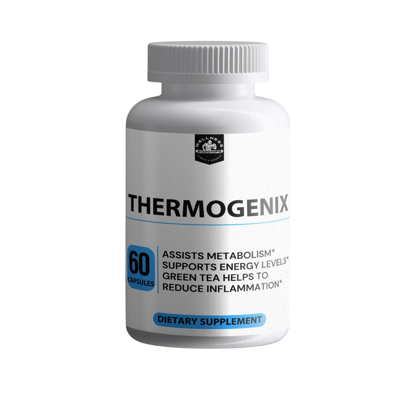 THERMOGENIX: Advanced Metabolic Igniter | 60 Capsules – Green Coffee Bean, Raspberry Ketone & Garcinia Cambogia Extract for Healthy Weight Management by 2020WFG