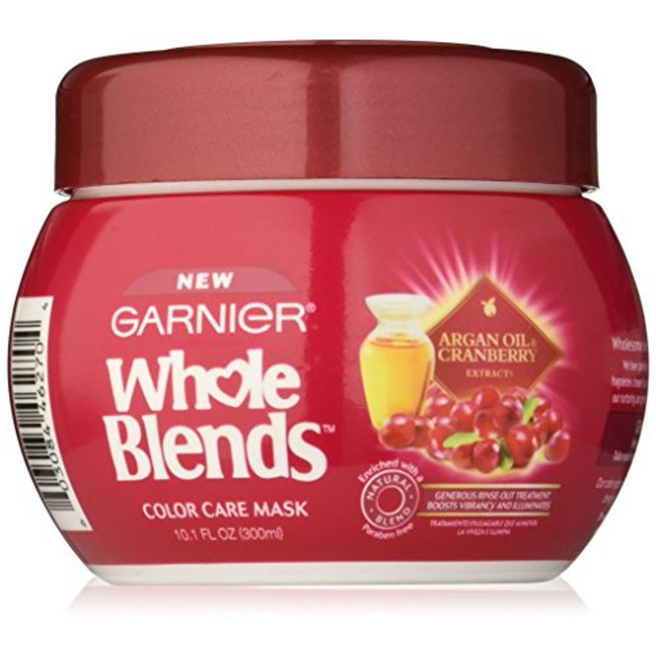 Garnier Whole Blends Color Care Mask Argan Oil & Cranberry Extracts 10.10 Oz by Pasteur Pharmacy