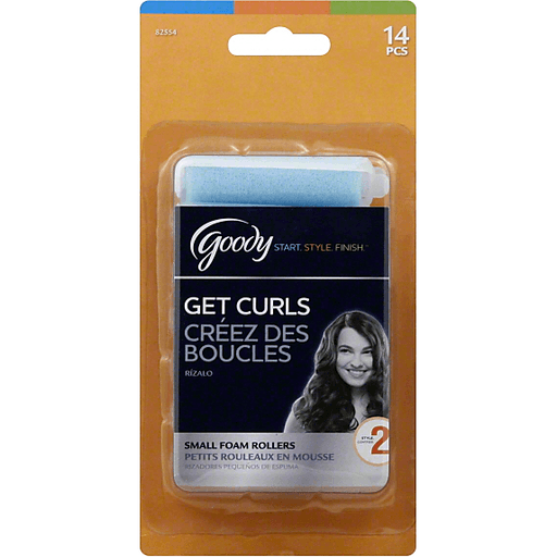 Goody Go Curl Rollers, Foam, Small by Pasteur Pharmacy