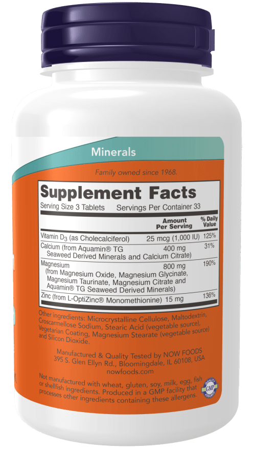 Magnesium & Calcium 2:1 Ratio by Country Life Natural Foods