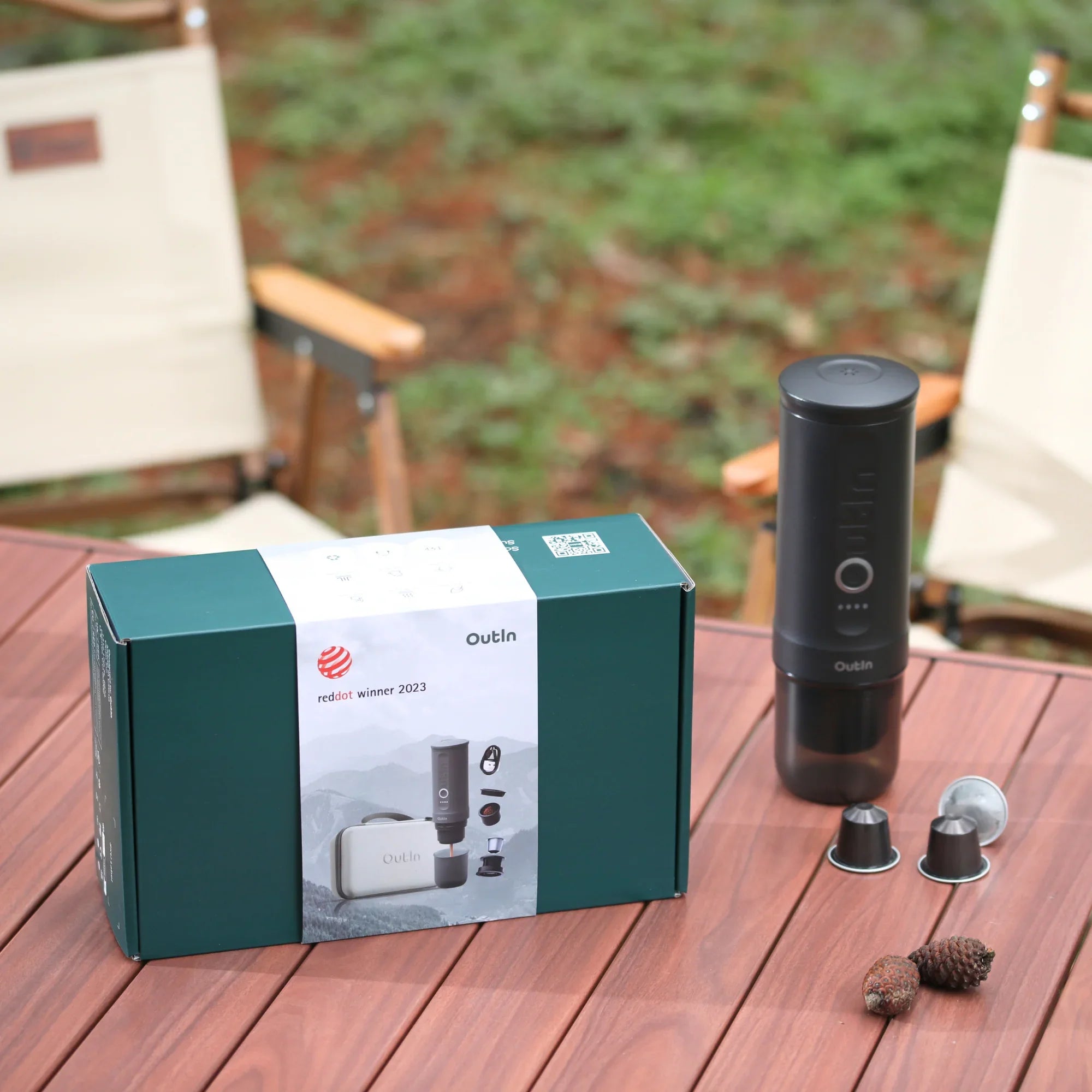 Traveler Espresso Gift Set (Space Grey) by OutIn