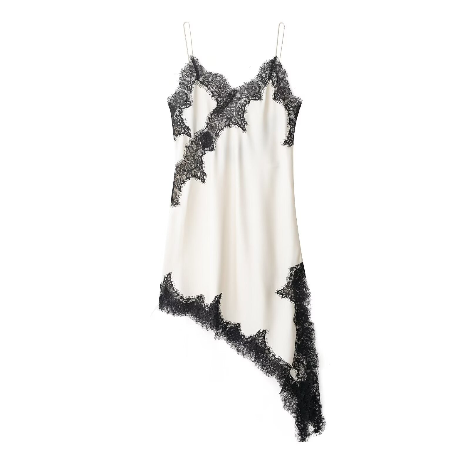 Spring Sexy Sexy Design Niche Lace Asymmetric Dress by Ragazza