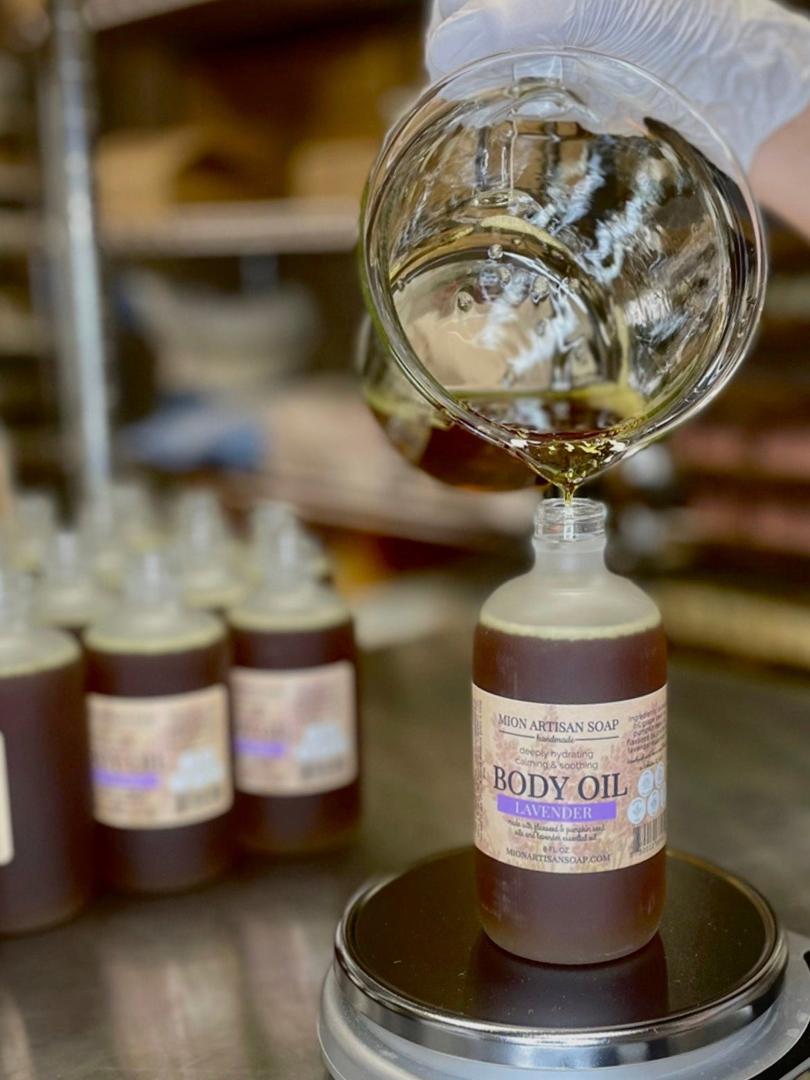Lavender Body Oil | Packed With Antioxidants by MION Artisan Soap Co.