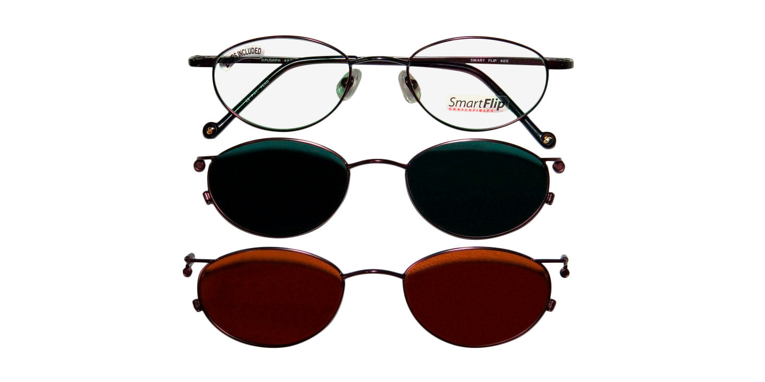 SmartFlip 405-B Eyeglasses by ModaFrames