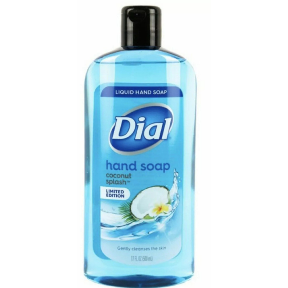 Dial Hand Soap Coconut Splash (17 oz) by Farmacias Savia
