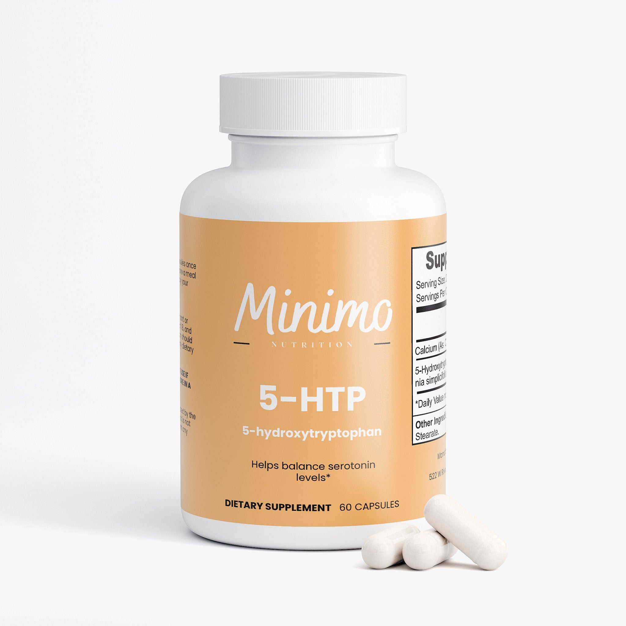 5-HTP, 60 ct. by Minimo Nutrition