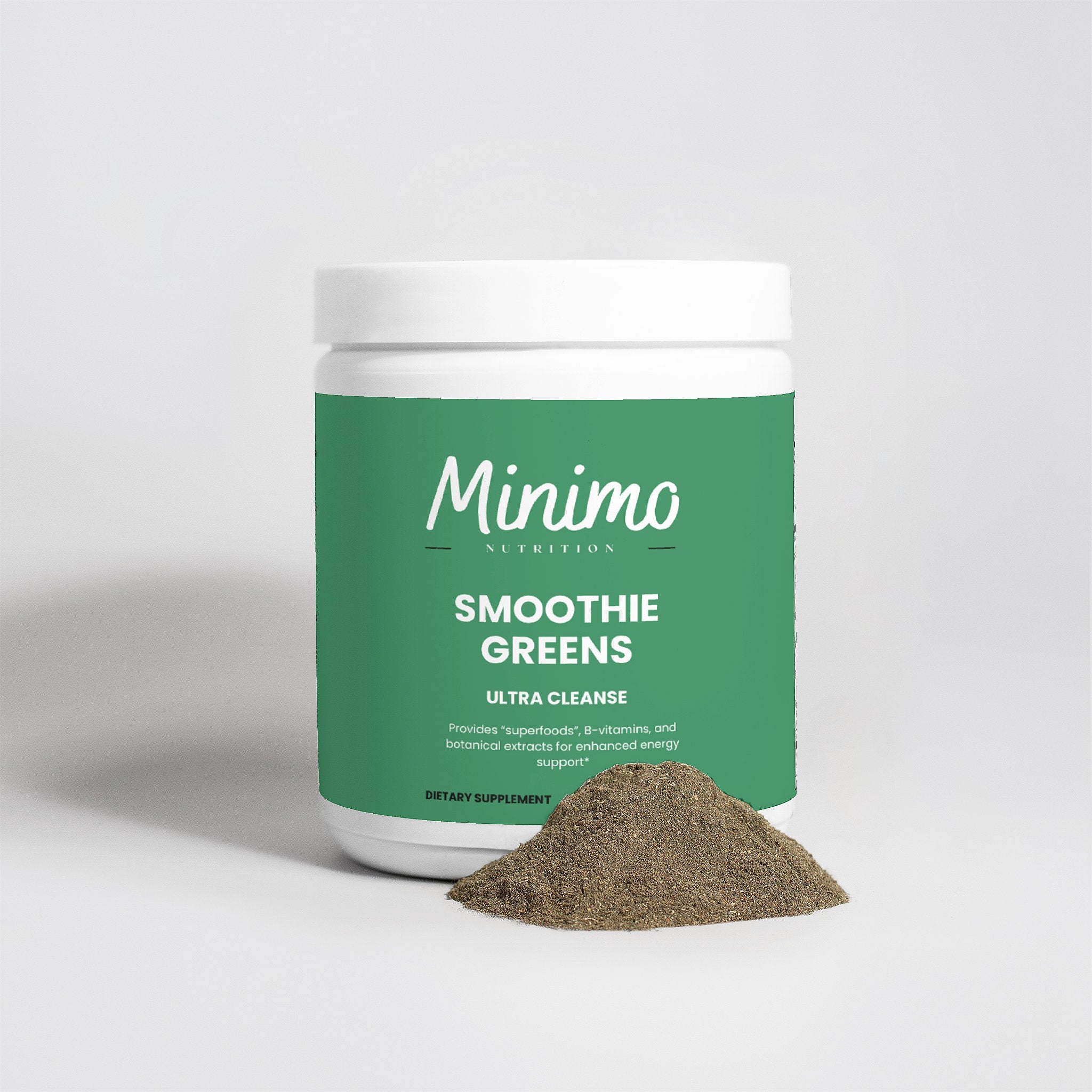 Ultra Cleanse Smoothie Greens, 8.8 oz by Minimo Nutrition