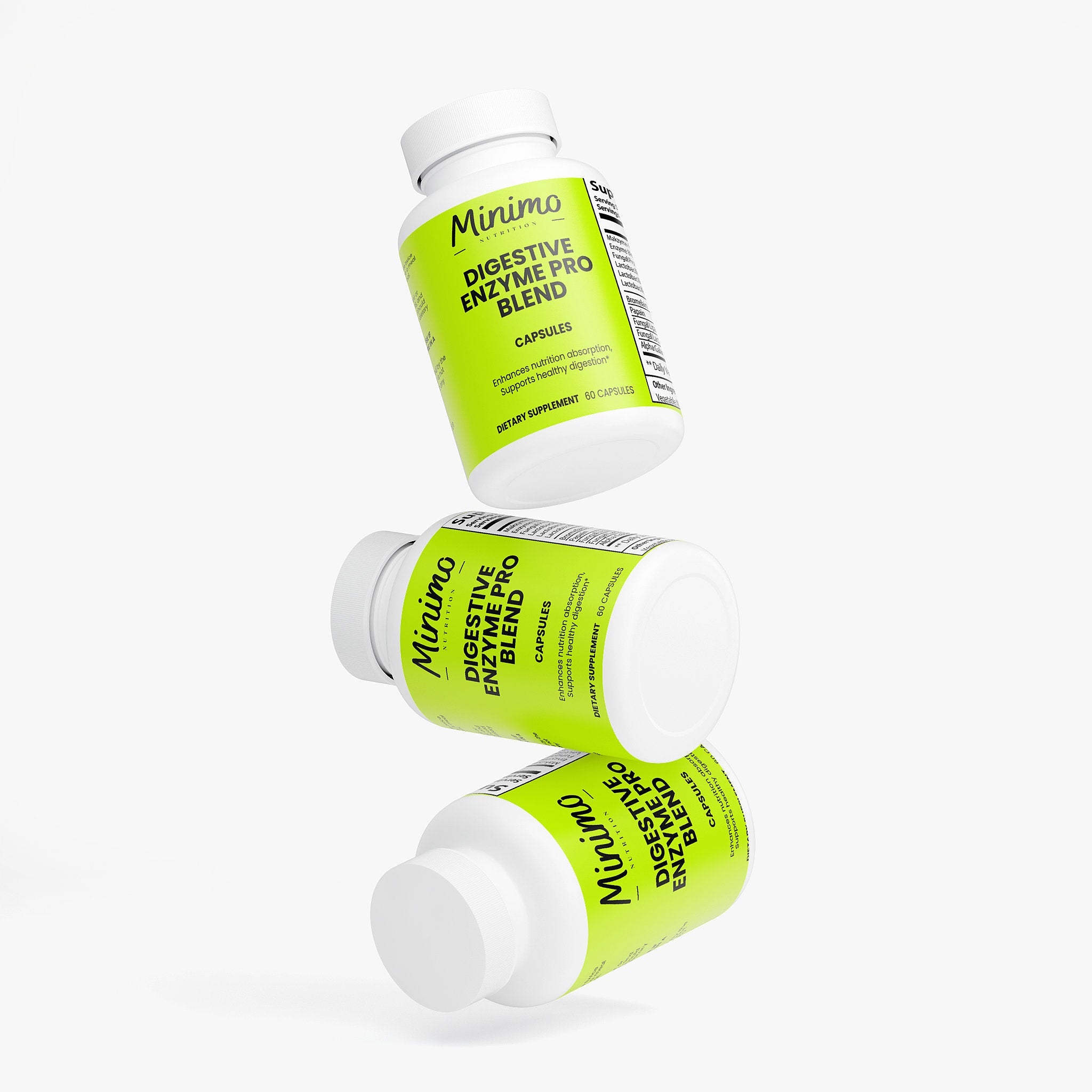 Digestive Enzyme Pro Blend, 60 ct. by Minimo Nutrition