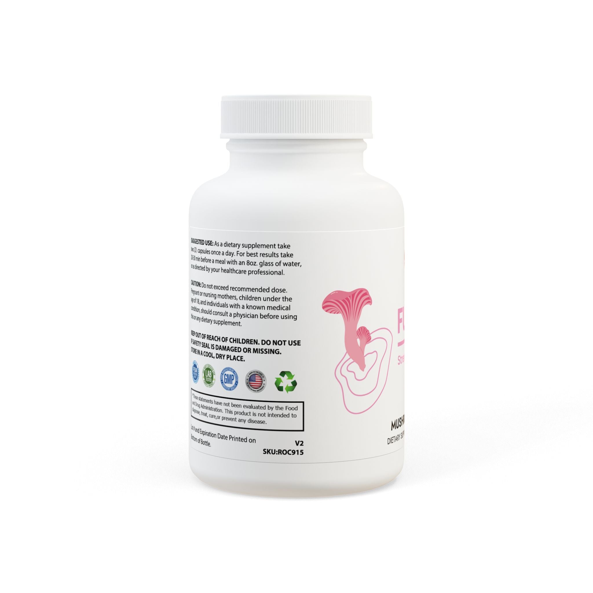 Fungora Mushroom Blend Supplement (60 Capsules) by Spee24, LLC