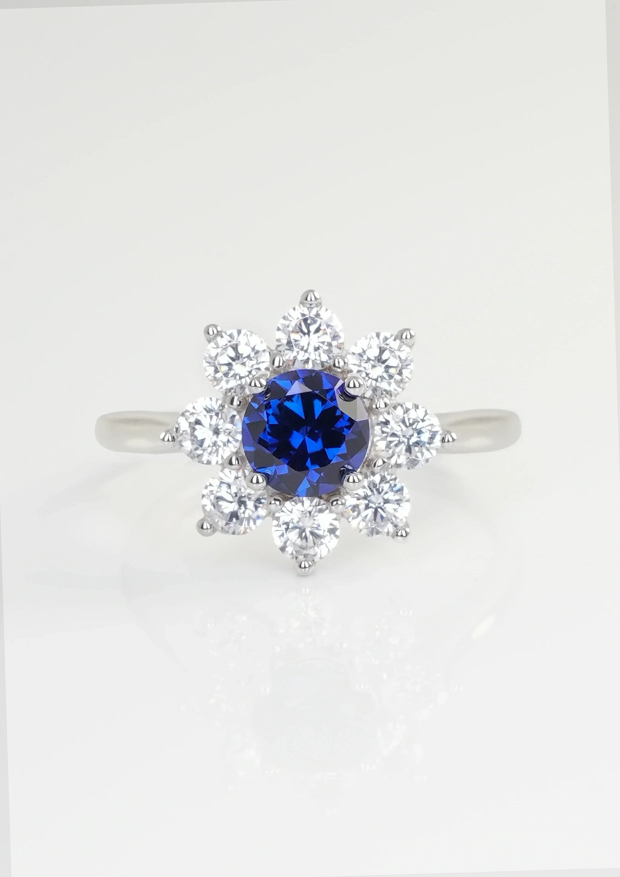 Exquisite Sapphire Ring - Blue Rhyme Starlight by LINTICO