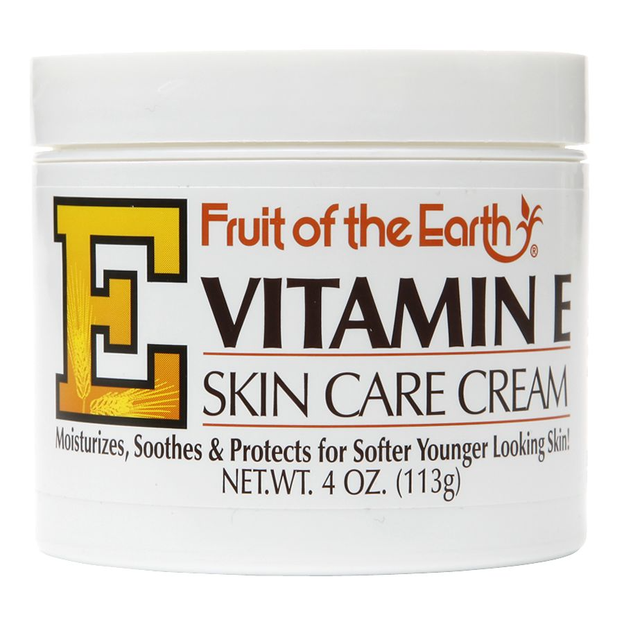 Fruit of the Earth Vitamin E Skin Care Cream 4 Oz by Pasteur Pharmacy