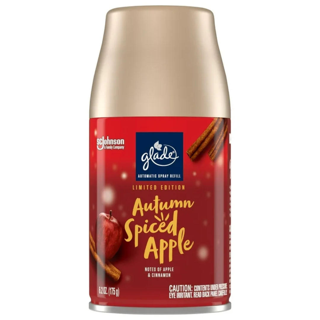 Glade Automatic Spray Apple & Spice Fragrance Refill (6.2oz) by Farmacias Savia