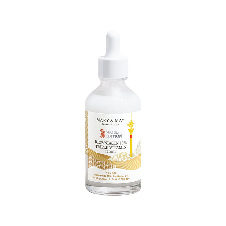 Mary & May Rice Niacin 10% Triple Vitamin Serum by AsiaBeautyMall