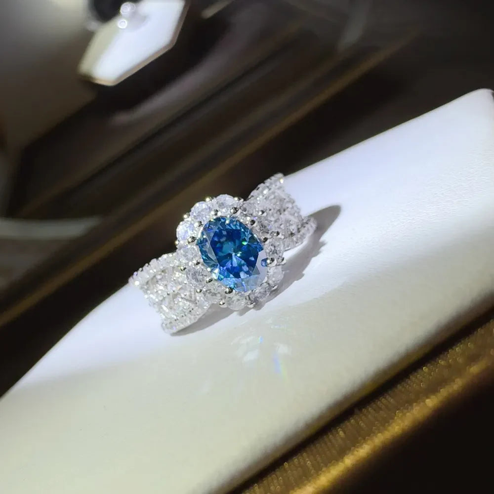 1 Carat Sparkala™ Zircon 925 Sterling Silver Ring by Sparkala