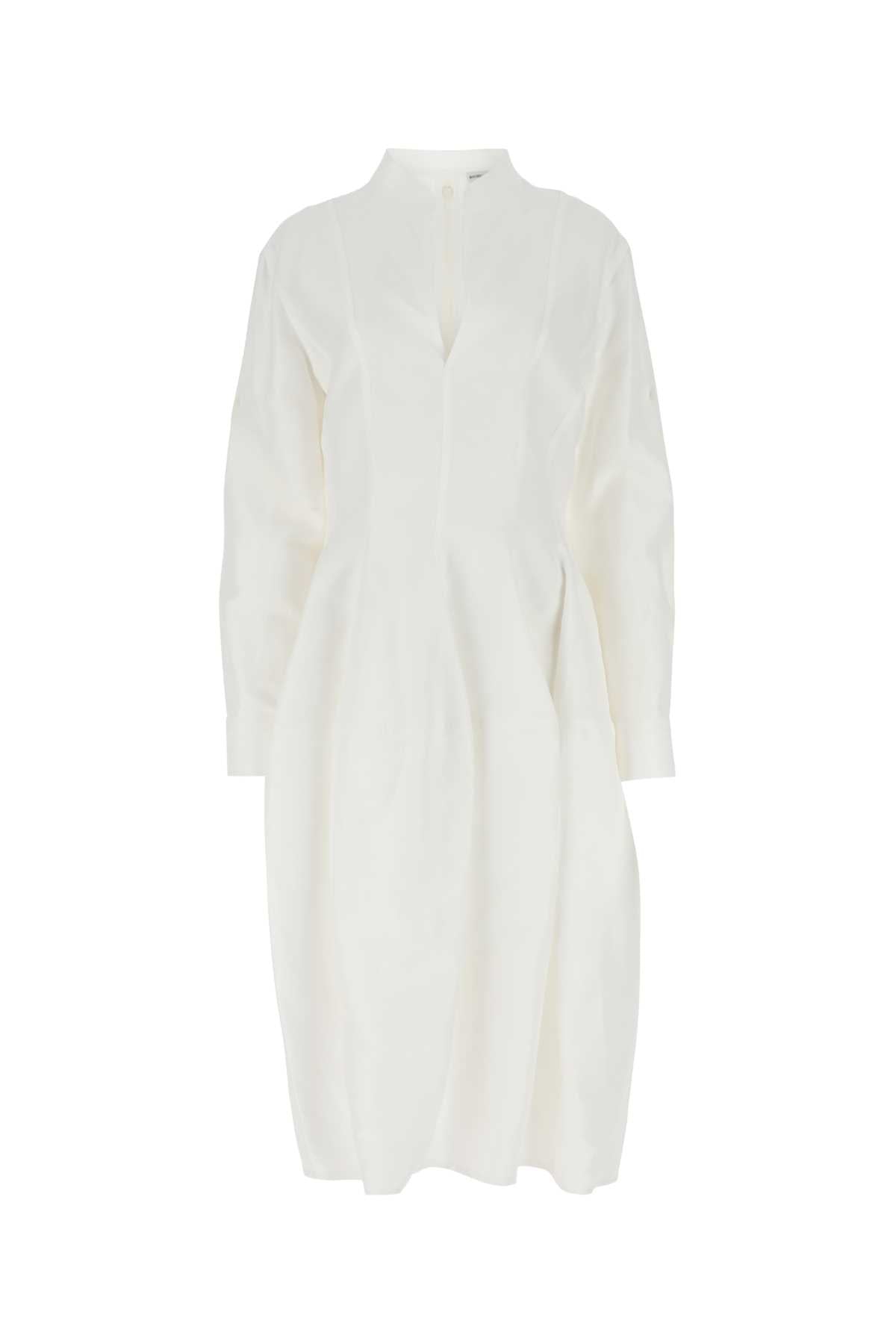 Bottega Veneta Women White Viscose Blend Dress by Luosophy