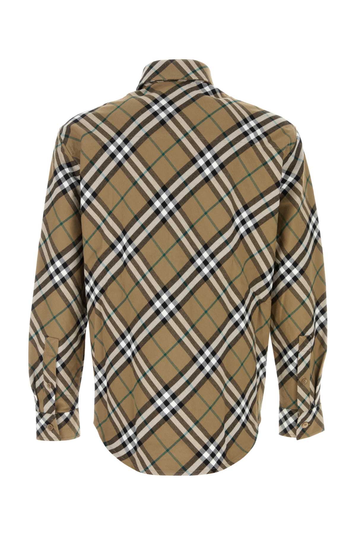 Burberry Men Embroidered Oxford Shirt by Luosophy