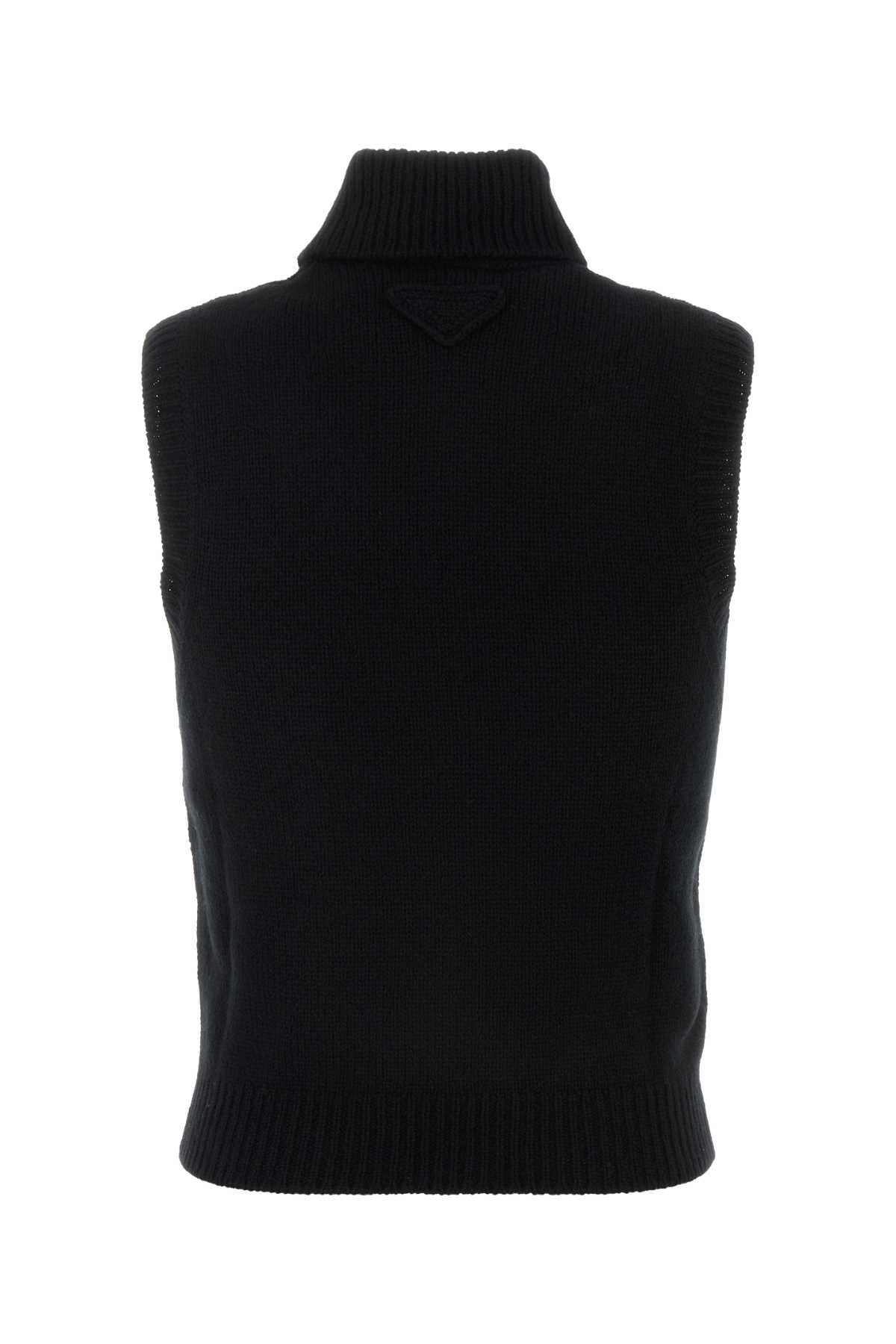 Prada Women Black Cashmere Vest by Luosophy
