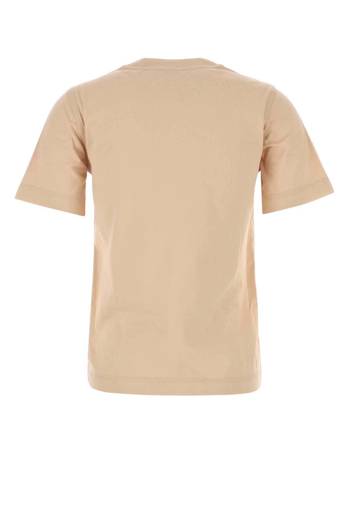 Burberry Women Skin Pink Cotton T-Shirt by Luosophy
