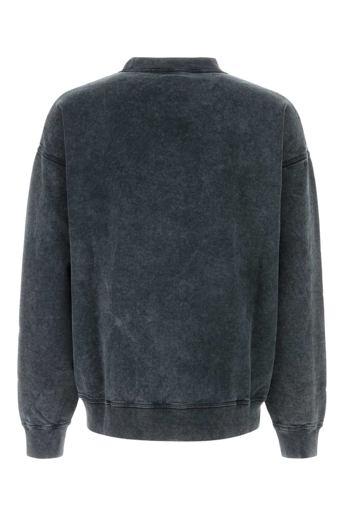 Dsquared Men Graphite Cotton Sweatshirt by Luosophy