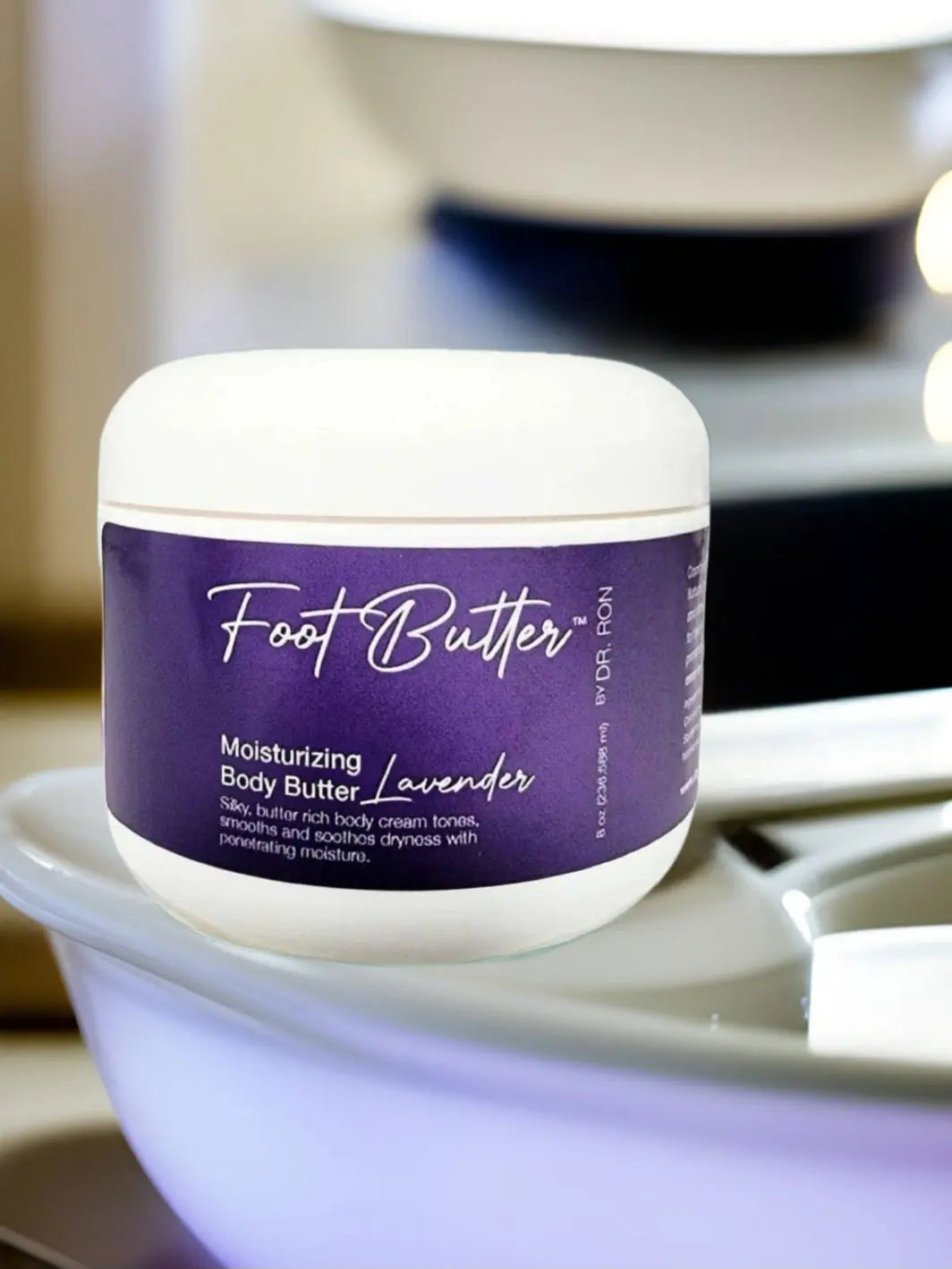 Lavender Moisturizing Body Butter – Deep Hydration for Dry Skin & Tired Feet by Foot Butter by Dr Ron