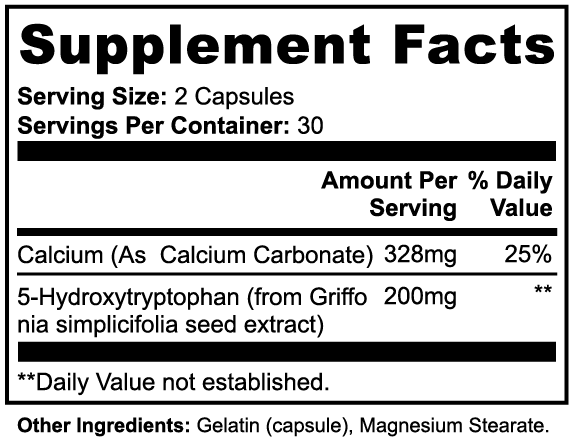 5-HTP, 60 ct. by Minimo Nutrition