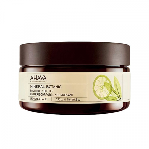 Ahava Rich Body Butter - Lemon & Sage 235g by Pasteur Pharmacy