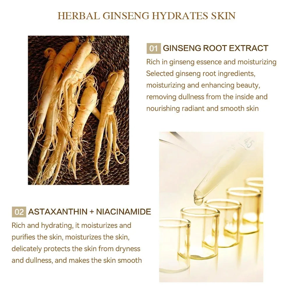 24K Gold Hyaluronic Acid Serum for Face Anti-Wrinkle Anti-Aging Brightening Moisturizing Skincare Facial Serum Essence Face Care by Korean Skin Care