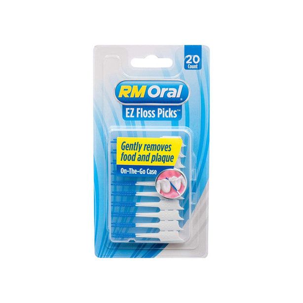 RM Oral Ez Floss Picks 20 Count, Blue by Pasteur Pharmacy